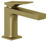 Смеситель для раковины KLUDI DECUS 54290N075 брашированное золото PVD