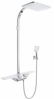 Душевая стойка KLUDI COCKPIT DISCOVERY 8020091-00 белый / хром