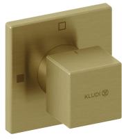 Переключатель на 2 положения KLUDI DECUS 54847N075 брашированное золото PVD