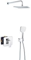Душевой комплект KLUDI PURE&STYLE 406300575 хром, С ВНУТРЕННЕЙ ЧАСТЬЮ