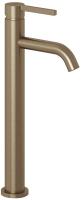 Смеситель для раковины чаши KLUDI NOVA FONTE 20298N115 брашированная бронза