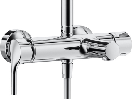 Душевая стойка KLUDI LOGO DUAL SHOWER SYSTEM 6808305-00 хром