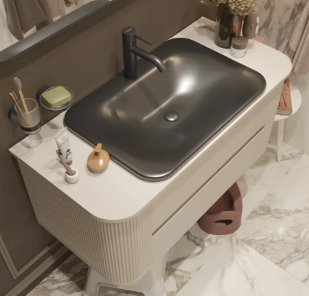 Смеситель для раковины KLUDI BOZZ 382883976 черный матовый