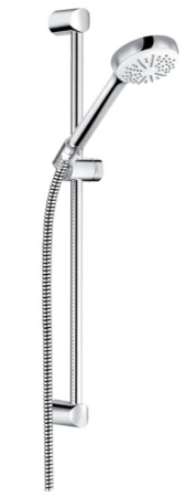 Душевой комплект KLUDI PURE&EASY 378450565 хром, С ВНУТРЕННЕЙ ЧАСТЬЮ