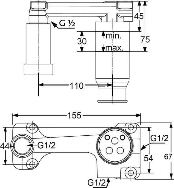 Скрытая часть KLUDI 38243