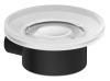 Мыльница KLUDI VELA R 5898539 черный матовый