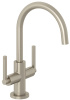 Смеситель для раковины Kludi Nova Fonte Puristic 20118N515 брашированный никель PVD
