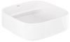 Раковина-чаша керамическая KLUDI RESA C 58CW3043 квадратная 40x40 белый