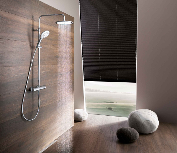 Душевая стойка KLUDI FRESHLINE DUAL SHOWER SYSTEM 6709205-00 хром