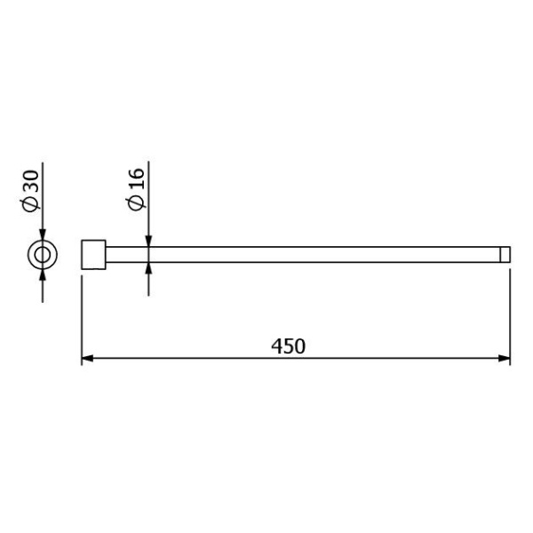 Полотенцедержатель KLUDI VELA R 58977N0 брашированное золото PVD
